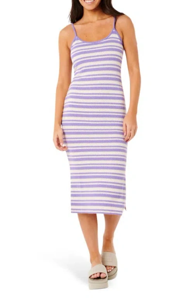 RIP CURL RIP CURL BOBBI STRIPE MIDI DRESS