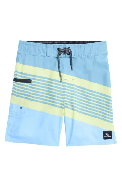 RIP CURL RIP CURL KIDS' INVERT STRIPE BOARD SHORTS