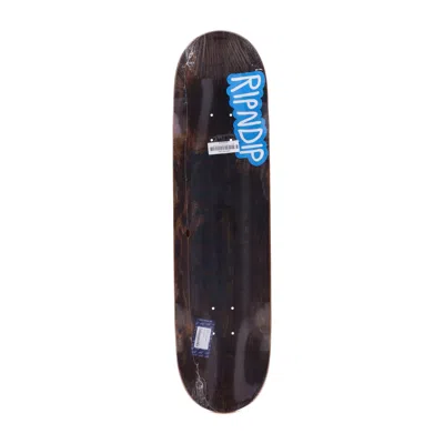 RIPNDIP MEN'S SKATEBOARD DEVILS WORK BOARD BLACK/BROWN