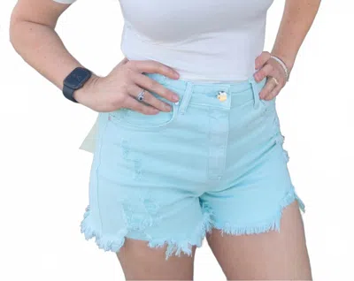 RISEN DEVON HIGH RISE SHORTS IN MINT