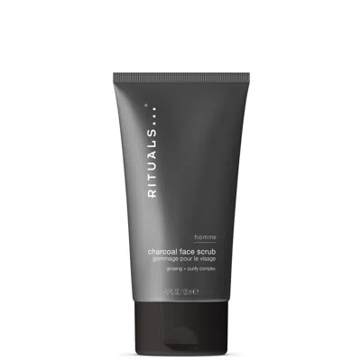 RITUALS HOMME COLLECTION GINSENG AND PURIFY COMPLEX CHARCOAL FACE SCRUB 125ML
