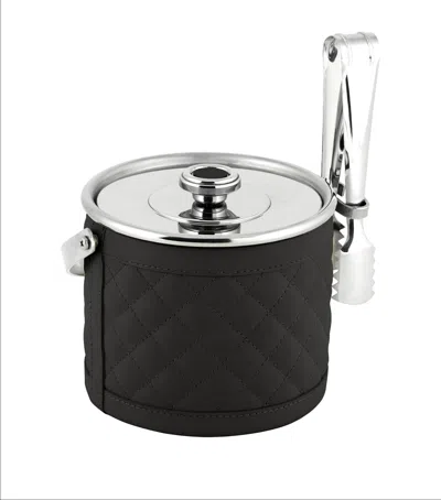 RIVIERE LEATHER MENFI ICE BUCKET