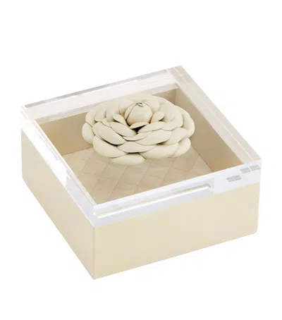 RIVIERE QUILTED FLOWER BOX