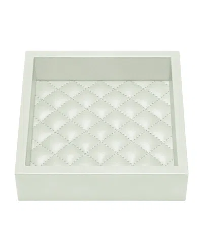 RIVIERE SMALL QUILTED FEBE DIAMONDS TRAY