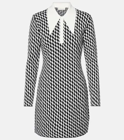 RIXO LONDON COTTON-BLEND MINIDRESS