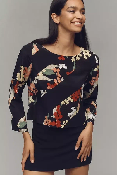 RIXO LONDON VERONA SILK TOP