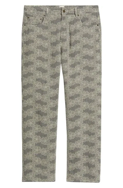 RIZORT RIZORT TREVOR FLORAL CORDUROY PANTS