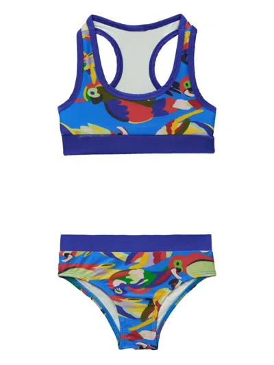 ROARSOME GRAPHIC-PRINT BIKINI SET
