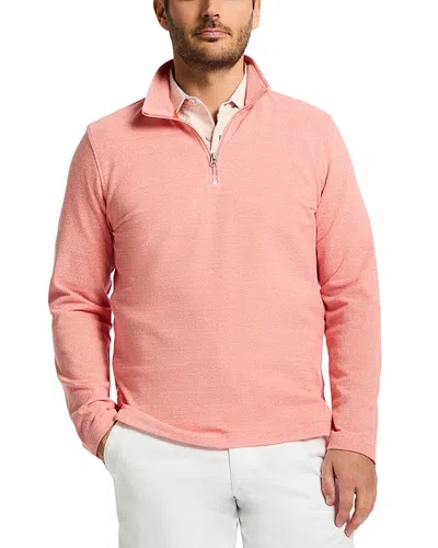 ROBERT GRAHAM HOBSON QUARTER ZIP SWEATER