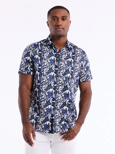 ROBERT GRAHAM ROBERT GRAHAM YADKIN SHORT SLEEVE BUTTON DOWN SHIRT