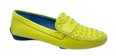 ROBERT ZUR WOMEN'S PETRA LOAFER IN KIWI TRUE GLOVE