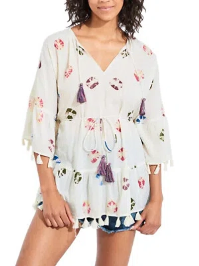 ROBERTA ROLLER RABBIT ROBERTA ROLLER RABBIT DAMEN SAND DOLLAR FARBE DITA TUNIKA XS/S ELFENBEIN