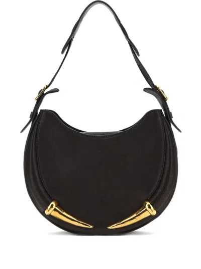 ROBERTO CAVALLI FANG BAG CURVED-SILHOUETTE SHOULDER BAG