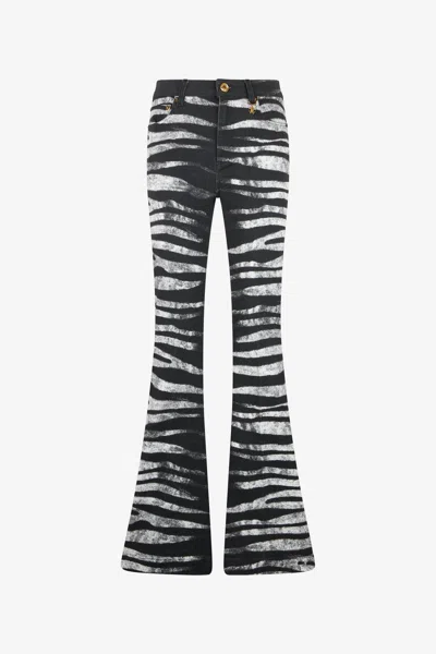 ROBERTO CAVALLI JEANS MIT GARDEN ROSE-PRINT