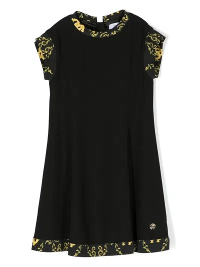 ROBERTO CAVALLI ART DECO-PRINT BORDER DRESS