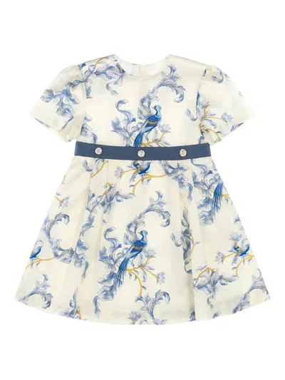 ROBERTO CAVALLI FLORAL-PRINT DRESS