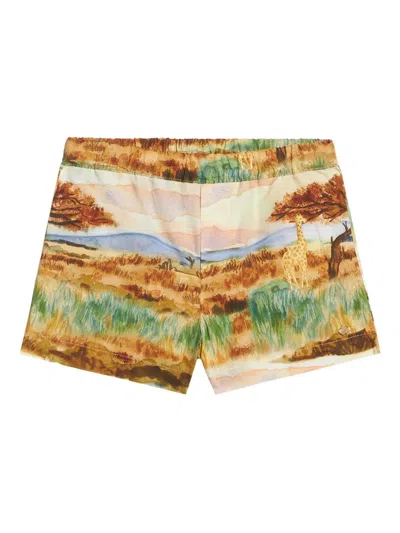 ROBERTO CAVALLI SAFARI PRINT SHORTS