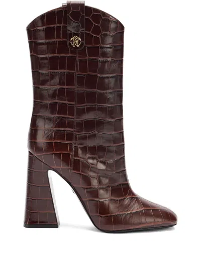 ROBERTO CAVALLI LEATHER BOOTS