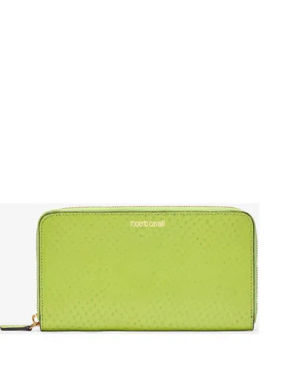 ROBERTO CAVALLI LEATHER WALLET
