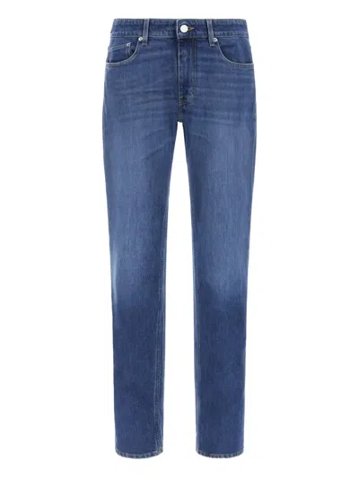 ROBERTO CAVALLI LOGO-APPLIQUÉ SKINNY-CUT JEANS