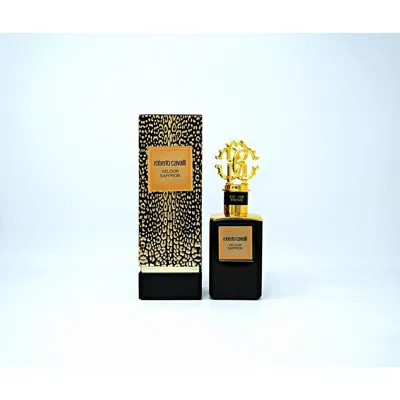 ROBERTO CAVALLI ROBERTO CAVALLI MEN'S VELOUR SAFFRON EDP SPRAY 3.4 OZ FRAGRANCES 8052464897315