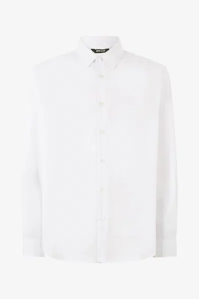 ROBERTO CAVALLI EINFARBIGES HEMD