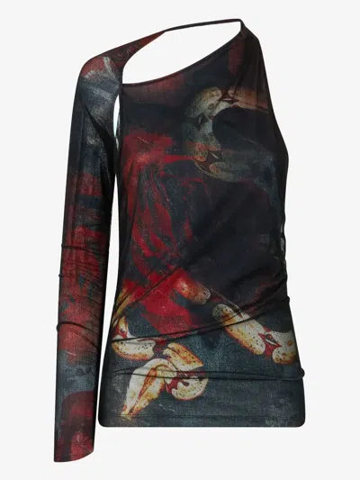ROBERTO CAVALLI PRINTED TOP