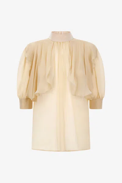 ROBERTO CAVALLI GERAFFTES SEIDENTOP