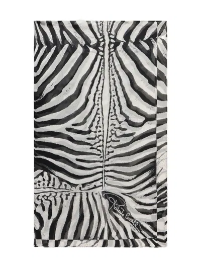 ROBERTO CAVALLI SILK SCARF