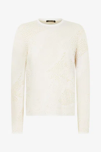 ROBERTO CAVALLI PULLOVER MIT MOTIV PYTHON