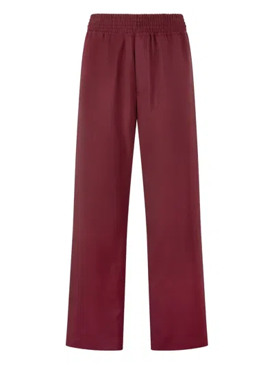 ROBERTO CAVALLI VIRGIN WOOL LOOSE-FIT TROUSERS