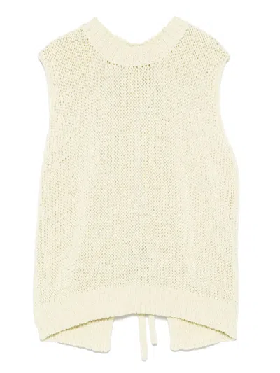 ROBERTO COLLINA KNITTED TANK TOP