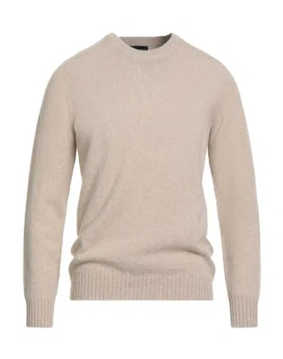 ROBERTO COLLINA ROBERTO COLLINA MAN SWEATER BEIGE SIZE 44 CASHMERE, ALPACA WOOL