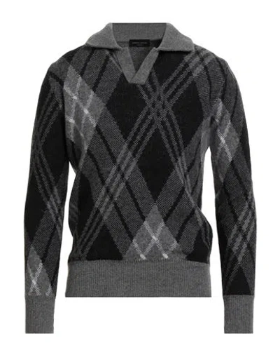 ROBERTO COLLINA ROBERTO COLLINA MAN SWEATER GREY SIZE 38 WOOL