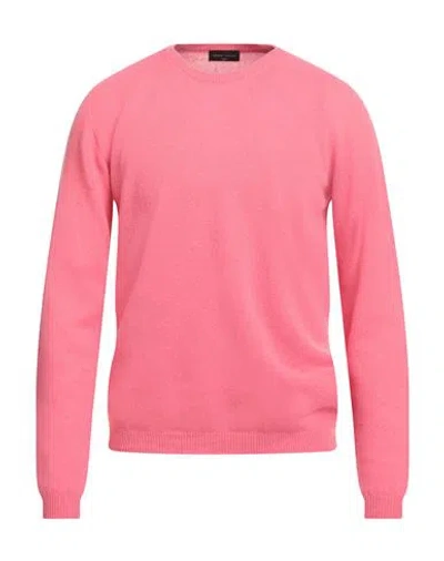 ROBERTO COLLINA ROBERTO COLLINA MAN SWEATER PINK SIZE 40 CASHMERE