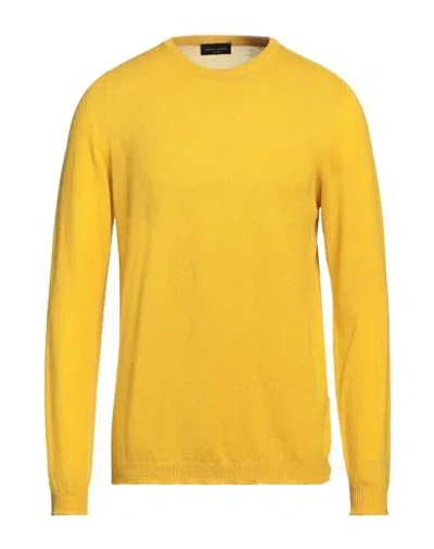 ROBERTO COLLINA ROBERTO COLLINA MAN SWEATER YELLOW SIZE 42 CASHMERE