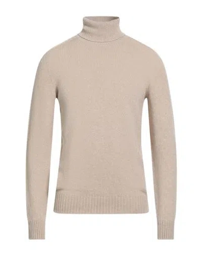ROBERTO COLLINA ROBERTO COLLINA MAN TURTLENECK BEIGE SIZE 44 CASHMERE, ALPACA WOOL