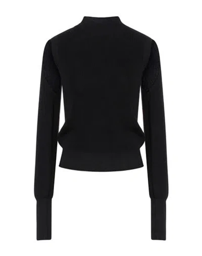 ROBERTO COLLINA ROBERTO COLLINA WOMAN TURTLENECK BLACK SIZE M MERINO WOOL