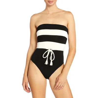 ROBIN PICCONE ROBIN PICCONE BABE STRIPE ONE-PIECE SWIMSUIT