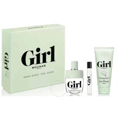 ROCHAS ROCHAS LADIES GIRL GIFT SET FRAGRANCES 3386460124287