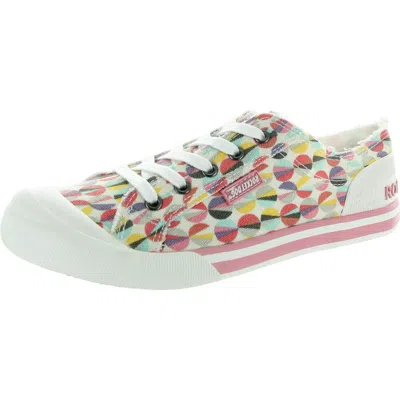 ROCKET DOG JAZZIN JIXEL WOMENS PRINTED CANVAS CASUAL AND FASHION SNEAKERS