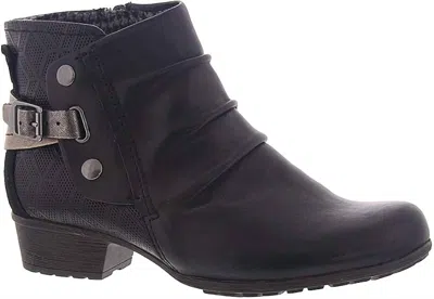 ROCKPORT WOMEN'S GRATASHA HARDWARE BOOTS IN BLACK
