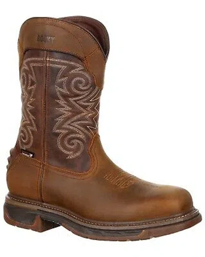 ROCKY ROCKY MEN'S IRON SKULL WATERPROOF WESTERN BOOT - COMPOSITE TOE - RKW0249