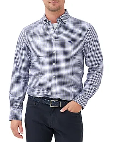 RODD & GUNN GUNN CHECK OXFORD LONG SLEEVE SLIM FIT SHIRT