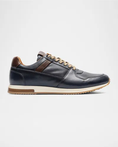 RODD & GUNN MEN'S PLIMMERTON LOW-TOP LEATHER SNEAKERS
