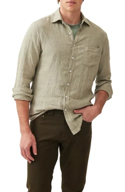 RODD & GUNN RODD & GUNN COROMANDEL BUTTON-UP LINEN SHIRT