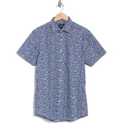 RODD & GUNN RODD & GUNN THATCHER CRESCENT TRIM FIT SHORT SLEEVE BUTTON-UP SHIRT