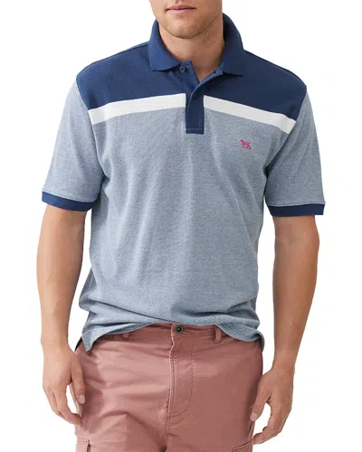 RODD & GUNN WHITBY COLOR BLOCK REGULAR FIT POLO SHIRT
