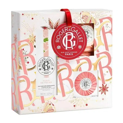 ROGER&GALLET ROGER & GALLET LADIES FLEUR DE FIGUIER GIFT SET FRAGRANCES 3701436920951