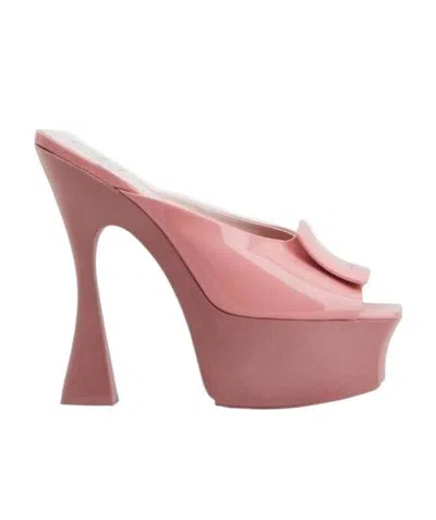 ROGER VIVIER 150MM BUCKLE MULES